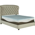 thumbnail image 3 of Slumber Solutions 2" Gel Memory Foam Flat Topper, Queen, 3 of 6