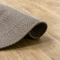 thumbnail image 5 of Lorie Country Gray Braided Area Rug 3' x 5' Oval, 5 of 5