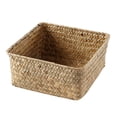thumbnail image 4 of Cesta de almacenamiento de mimbre tejida a mano, caja para pañuelos, contenedor de fruta DIY, recipiente para joyería para sala de estar, cocina de fr Grande, 4 of 8