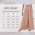 thumbnail image 4 of SWQZVT Womens Pants Wide Leg Dress Pants Summer Casual High Waisted Pants for Women Loose Flowy Work Pink Pants for Women Palazzo Pants XXL, 4 of 10