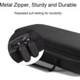thumbnail image 4 of Microphones Carrying Bag Microphone Case Dual Microphones Carrying Bag Mic Bag Storage Box Carry Case Water-Resistant Shock-Proof Black for Storing Two Microphones, 4 of 8