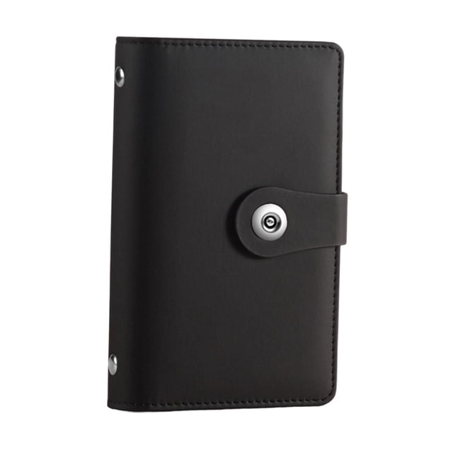 Carpeta organizadora para ahorrar dinero con sobres para libros Negro