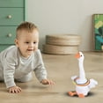 thumbnail image 6 of RUIG Ring Toss Dancing Singing Duck Toy, Talking Musical Toy with 3 English Songs, Chasing Tossing Game for Baby Girls and Boys, Interactive Toys for Kids (10 Rings) ﻿, 6 of 8