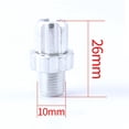 thumbnail image 2 of 4pcs Bike M10 Adjuster Screw Aluminium Brake Cable Screw Bike Accessories (Silver), 2 of 6