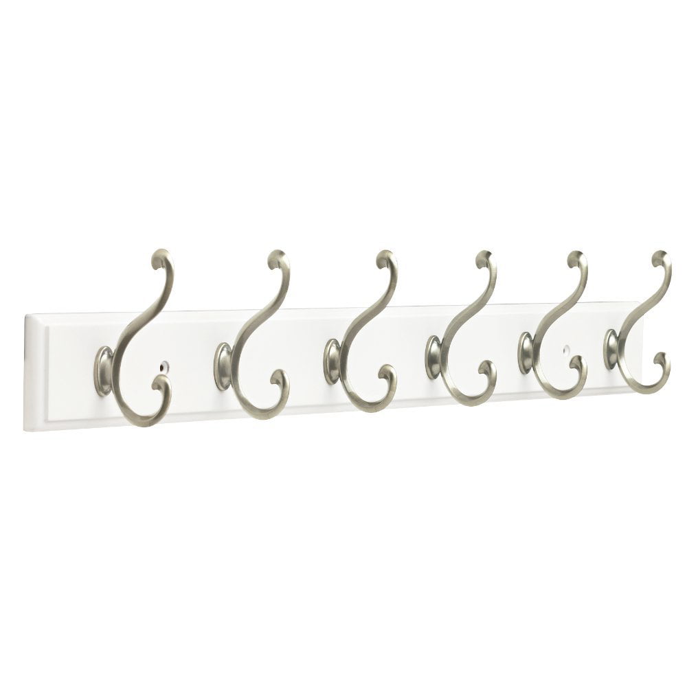 50662 ZACK Accolo Coat Rack L 23.6 In Stainless Steel 