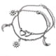 thumbnail image 1 of Tobilleras para mujer, tobilleras para mujer, pulseras para los pies, joyería para los pies de playa para mujer. Una tobillera., 1 of 5