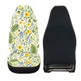 thumbnail image 2 of Uourmeti Car Seat Cover Universal Car Seat Wrap Car Interior Seat Cover Polyester Breathable, Suitable for Trucks Suv, Floral Garden Print, 2 of 6
