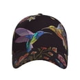 thumbnail image 2 of Yiaed Humming Bird Print Cap Adjustable Size for Running Workouts and Outdoor Activities All Seasons, 2 of 5