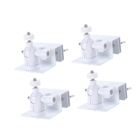 WINDLAND 2/4pcs Multipurpose Solars Panel Gutter Mount for Home and Outdoor Use