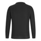 thumbnail image 5 of Blusa y camisa de manga larga con cuello alto para hombre, color liso, con cremallera, cuello alto, cubrecabezas, tejido elástico, estilo suéter, poliéster., 5 of 6