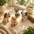 thumbnail image 3 of Tarmeek 3D Beaded Pet Kit DIY Dog Kit with 4 Adorable Designs, Complete Supplies for Beginners, Resin Beads Beaded Figure for Stress Relief Desk Decor, 3 of 8