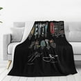 thumbnail image 2 of Flannel Blanket Twenty and One Music Pilots Nap Blanket Air Conditioning Blankets Couch Bed Office Blankets Soft and Cozy 50"X40", 2 of 6