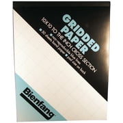 Bienfang Designer Grid Paper Pad, 4x4 Grid, 8.5" x 11"