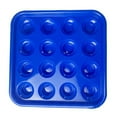 thumbnail image 1 of 16 Holes Billiards Tray Pool Tray Pool Halls Storage Organizer Holder 25*25cm, 1 of 4