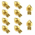 thumbnail image 2 of Giunmcul up to 45% Off 10Pcs 3D Nozzle Accessory MK8 0.4mm for CR-10 for Ender 3 for Anet A8, 2 of 2