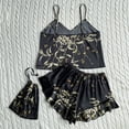 thumbnail image 4 of Ketyyh-chn99 Pyjamas pour Femmes Robe de Nuit Mode Sans Manches Couleur Unie Confortable Robe de Nuit Pyjama Femme E,S, 4 of 4
