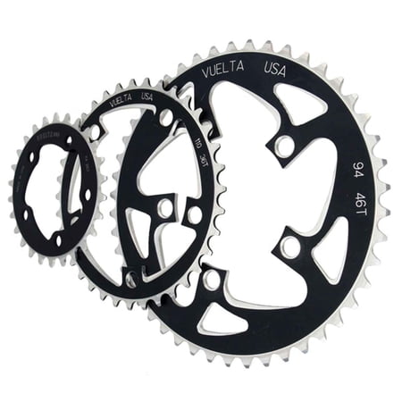 SE Flat 110mm/BCD 38T Chainring, Black