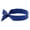 Blue, variant on Ergodyne Chill-Its® 6700FR Evaporative FR Cooling Bandana - Tie, Blue