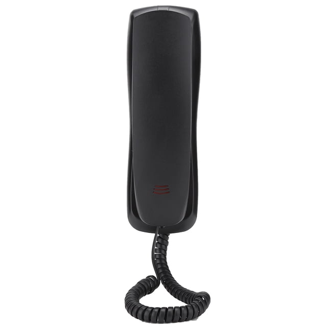 Teléfono de oficina, KX T628 negro para teléfono montado en la pared Teléfono doméstico Grado profesional