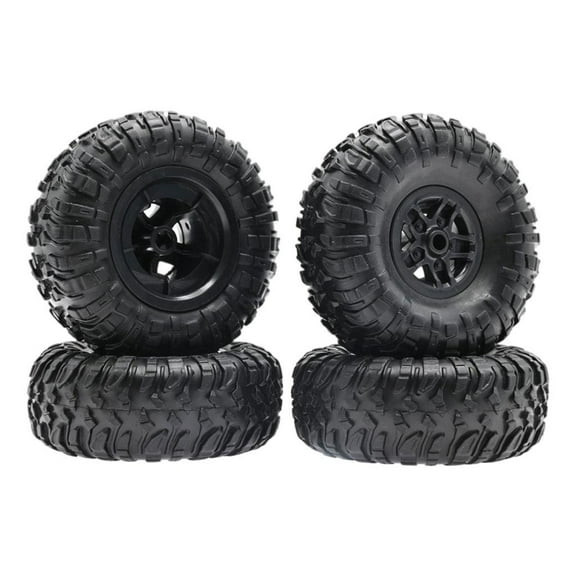 4Pcs 1:12 Scale Wheel Tires Set Spare 90 MN91 Crawler Vehicles Model DIY Parts , Only Wheel Tires