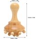 thumbnail image 5 of Herramientas de masaje de madera con forma de pulpo, masajeador corporal manual para esculpir el cuerpo, maderoterapia y drenaje linfático para eliminar la celulitis, 5 of 5