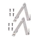 thumbnail image 3 of 2 Juegos de Bisagras de Soporte Plegables Tapa Elevable Bisagra de Estancia Tapa Giratoria para Muebles Bisagra para Cajas de Madera Armario Armario Muebles Herrajes ANGGREK Otros, 3 of 8
