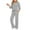 Grey, variant on Sweat Suit Women 2 Piece Lounge Sweat Sets Fall Fashion Matching Sweatsuits Wide Leg Pants Travel Outfit Winter Clothes Red,XL