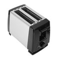 thumbnail image 3 of 650-850W 2 Slice Bread Toasters 6 Gears Breakfast Cooking Machine EU Plug 220‑240V Black, 3 of 21