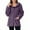Purple, variant on Otntypg Fuzzy Hoodie Jackets for Women Lightweight Casual Fall Winter Thick Warm Sherpa Fleece Teddy Coat Full Zip up Long Sleeve Oversized Hooded Outwear Tops with Pockes Coffee L