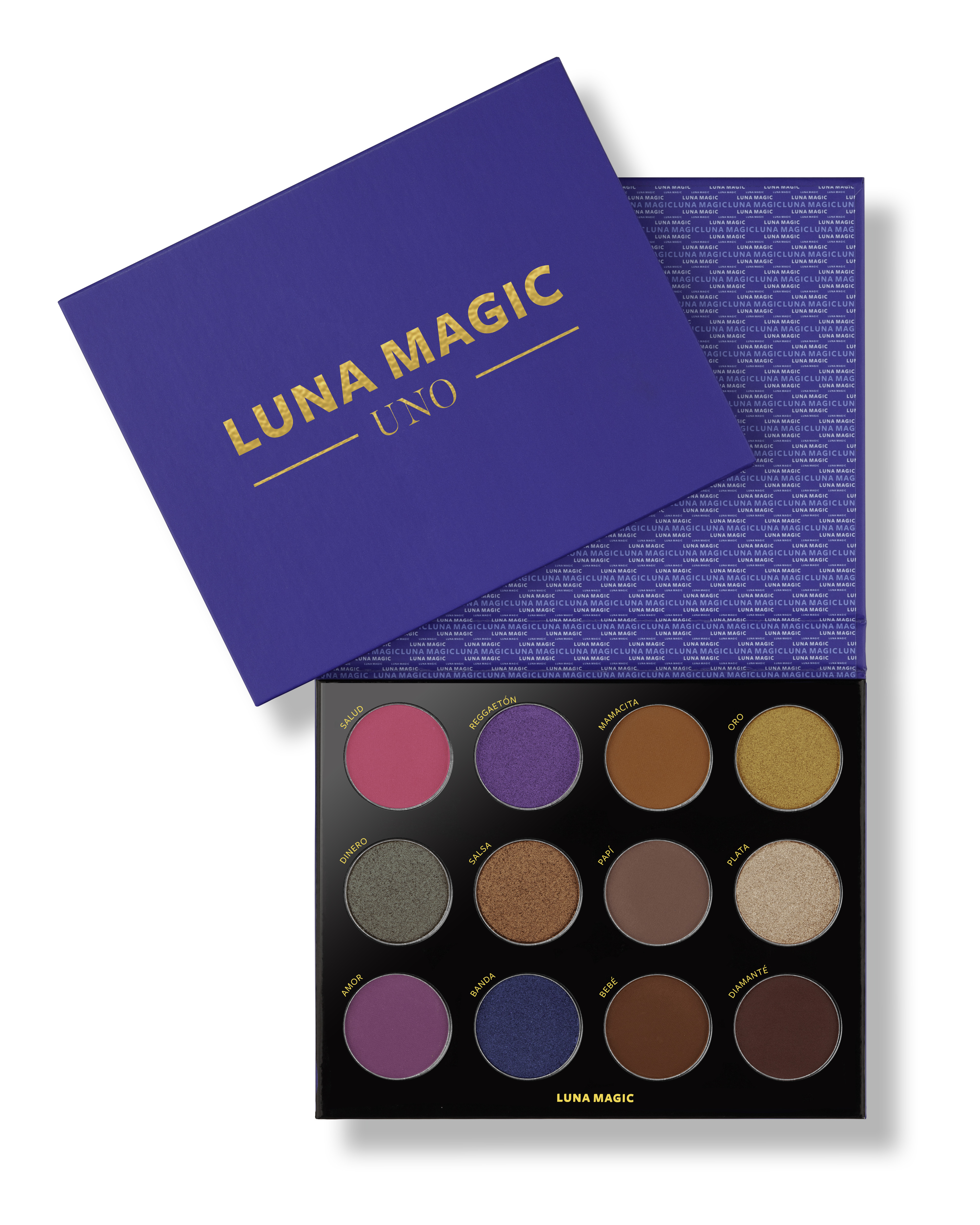 Luna Magic Shadow Makeup Palette, 12 Colors - image 6 of 6