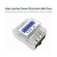 thumbnail image 4 of 1-Phase Energy Meter for 3-Phase 4-Wire System 220/380V 5-80A Power Consumption kWh Meter DIN-Rail Mounting, 4 of 4