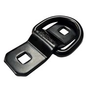 8 Pack Black D Ring Tie Down Anchors Ring Heavy Duty Flip Anchor Ring 400LBS WLL for Trucks, Trailers, RVs, Boats