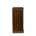thumbnail image 6 of Noble House Wilbur 35.4" 24-Bottle Wine Cabinet, Modular Buffet, Grid Compact Bar Storage, Dining Room, Walnut, 6 of 9