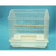 thumbnail image 1 of Barn Top Bird Cage in White, 1 of 1