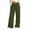 Army Green, variant on Jeans for Women High Waisted Wide Leg Jeans with Pockets Elastic Waist Strechy Drawstring Pull On Denim Pants