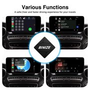 Binize Wireless CarPlay/Android Auto Adapter for Car with Factory Wired CarPlay/Android Auto