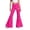 Hot Pink, variant on Gaexia School Uniform Pants Flare Dress Pants High Waist Straight Pants Stretchy Elastic Waist Bell Bottoms Preppy Clothes Comfortable School Uniform Trousers Spring Fall Winter