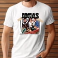 thumbnail image 3 of Jonas Shirt: Vintage Bros Concert Graphic Tee, Retro Band Style, 3 of 4