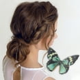 thumbnail image 2 of Unique Bargains 1 Pc Duckbill Butterfly Hair Clips Hairdo Clip for Home Black, 2 of 5