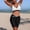 White, variant on MOJOGO Two Piece Beachwear for Women Color Block Swim Top High Waisted Cross Waist Pants with Side Pocket Sporty Tankinis XL