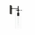 thumbnail image 2 of Modway Skylark Wall Sconce in Clear Black, 2 of 7