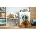 thumbnail image 2 of Ahgly Company Machine Washable Indoor Rectangle Transitional Mahogany Brown Area Rugs, 6' x 9', 2 of 7