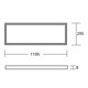 thumbnail image 2 of Estevez Panel LED, 45 Watts, 6500K, Luz Fría, 295×1195 mm, Color Niquel, Empotrar o Suspender, 2 of 7
