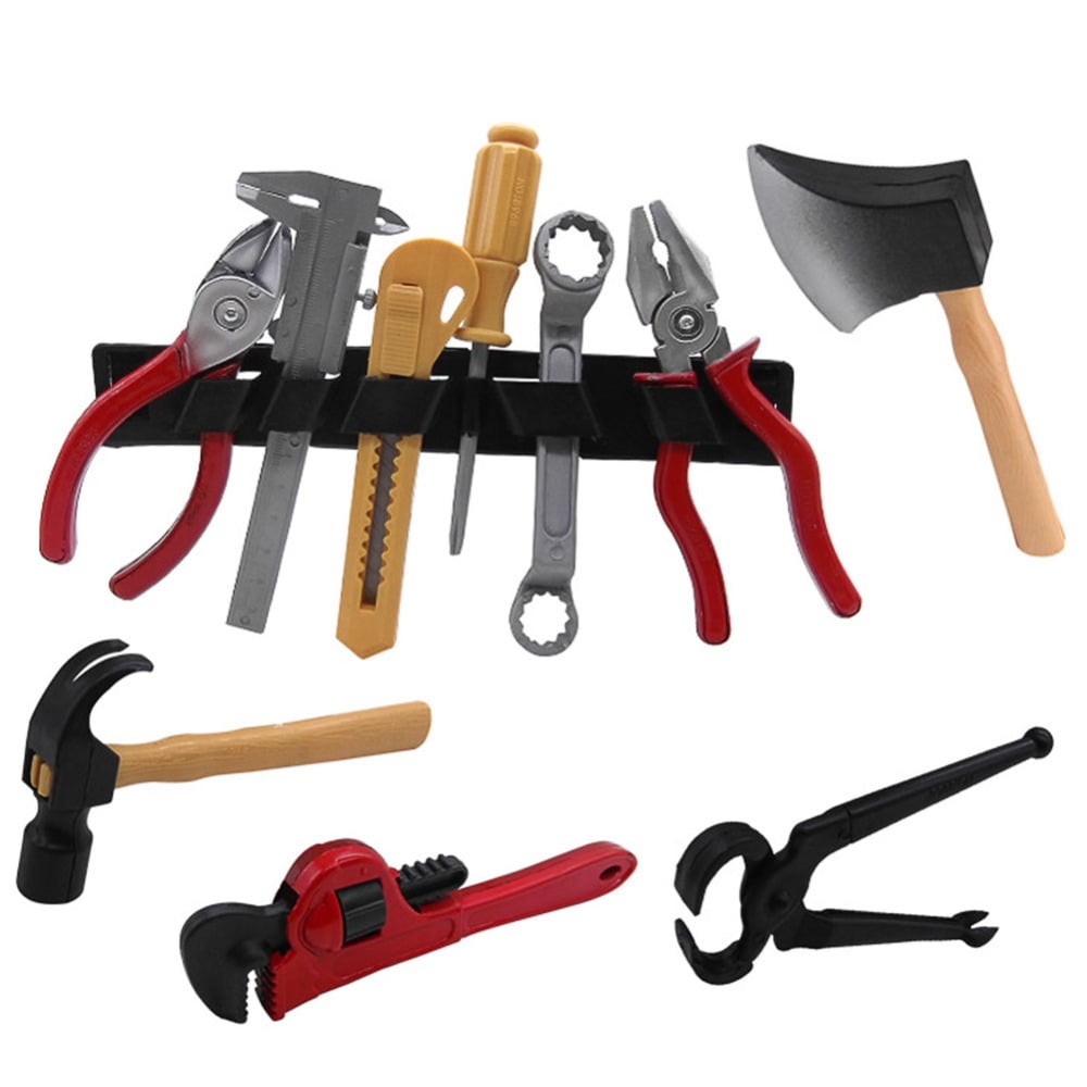 Plastic Building Tools Set Children Role Playing Construction Worker Plastic Building Tools Set Children Role Playing Construction Worker Suit For Boys And Girls Random Delivery Color Multicolor