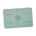 thumbnail image 1 of Esterilla de pequeña antideslizante para meditación, gimnasio, rodillas, ejercicios para adultos, flexiones de rodillas, viajes, entrenamiento de Verde claro, 1 of 8