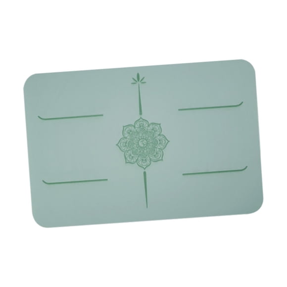 Esterilla de pequeña, almohadilla para las rodillas, cojín antideslizante para ejercicios en el suelo, para hombres y mujeres, ideal para acampar Verde claro