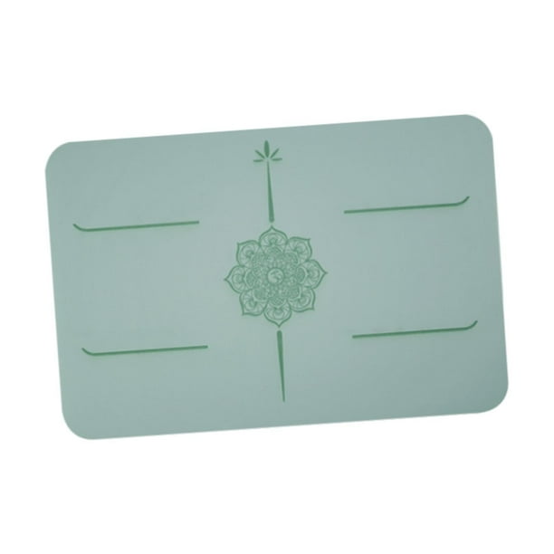 Esterilla de pequeña, almohadilla para las rodillas, cojín antideslizante para ejercicios en el suelo, para hombres y mujeres, ideal para acampar Verde claro