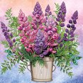 thumbnail image 1 of 5D DIY Con Forma Especial Parcial Lavanda 30x30cm, 1 of 9
