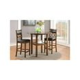 thumbnail image 2 of New Classic Furniture Gia Solid Wood Counter Drop Leaf Table W/2 Chairs in Brown, 2 of 11