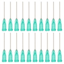 Unique Bargains Aiguille de Remplissage Conique en Plastique à Embout  Émoussé 22G X 1,26 Pieds Bleu 20 Pcs